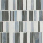 MS International Decorative Mosaic 12" x 12" Glass Tile Citi Stax Lapis