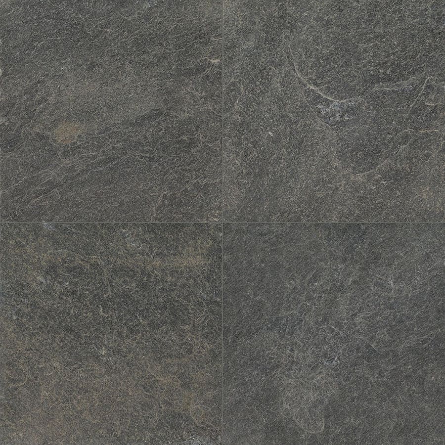 MS International Slate And Quartzite 16" x 16" Honed Ostrich Grey
