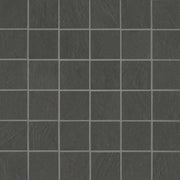 Bedrosians Simply Modern 2" x 2" Mosaic 12" x 12" Honed Black