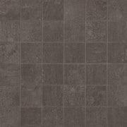 Bedrosians Simply Modern 2" x 2" Mosaic 12" x 12" Honed Coffee