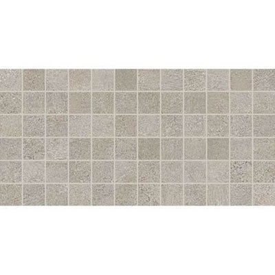 Daltile Reminiscent 2" x 2" Straight Joint Mosaic 12" x 24" Souvenir Gray