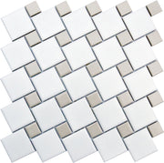Emser Spin 11"x11" Dot Mosaic Fawn