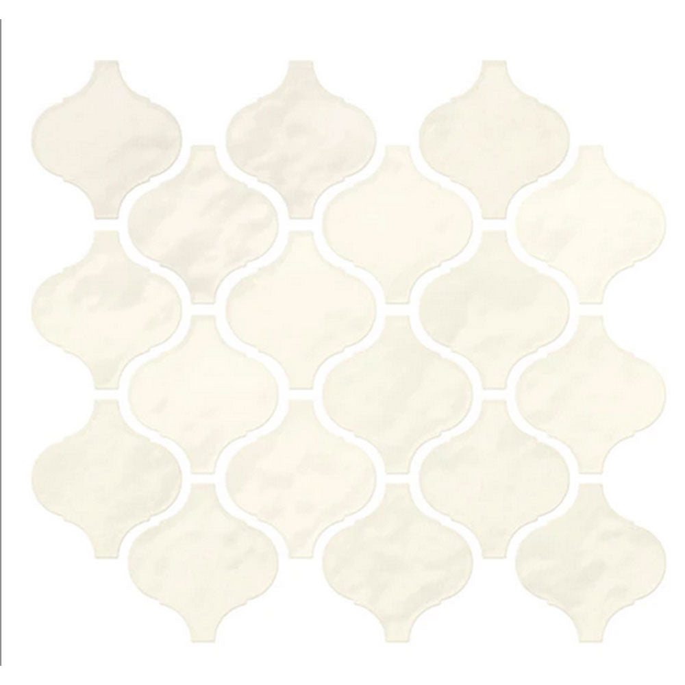Daltile Mesmerist 3" x 3" Arabesque Mosaic 11" x 12" Spirit