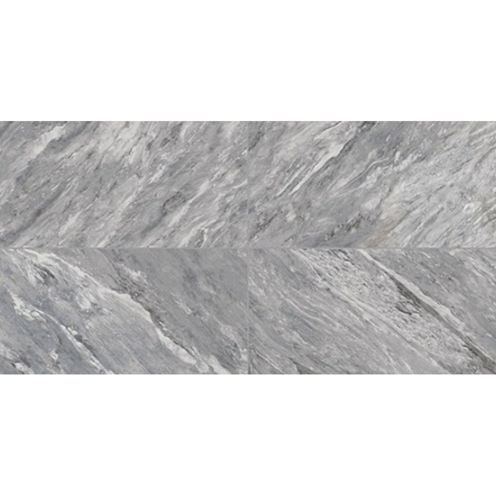 Daltile Marble Attache Lavish 24" x 48" Satin Stellar Grey