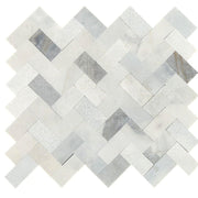 Daltile Minute Mosaix 12" x 11" Herringbone Stormy Mist
