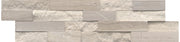 Emser Structure 6"x24" 3D Cream Stacked Ledger