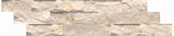 Emser Structure 6" X 24" Stacked Ledger Corner Ivory