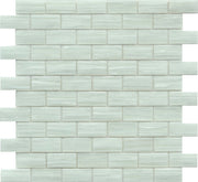 Emser Swirl 12"x12" Mosaic 1"x2" Polished Pearl
