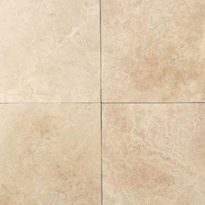 Daltile Travertine 24" x 24" Honed Mediterr Ivory