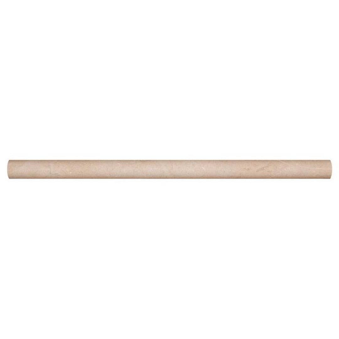MS International Travertine 0.75" x 0.75" Pen Molding Ivory