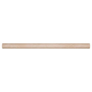 MS International Travertine 0.75" x 0.75" Pen Molding Ivory