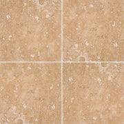 MS International Travertine 12" x 12" HF Tuscany Walnut