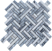 Emser Talento 12"x12" Trellis Mosaic Polished Gris