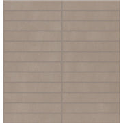 Daltile Synchronic 1" x 6" Straight Joint Mosaic 12" x 12" Taupe