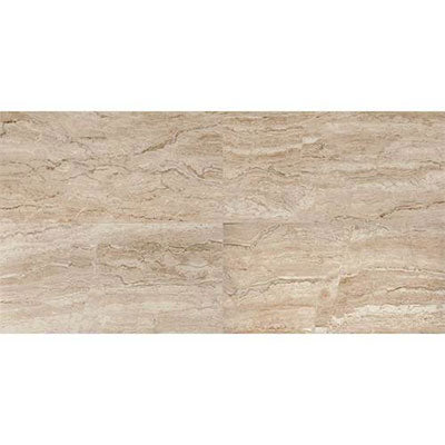 Daltile Marble Attache 24" x 48" Satin Travertine