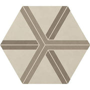 Daltile Bee Hive 24" x 20" Deco Plot Warm Blend