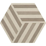 Daltile Bee Hive 24" x 20" Deco Run-Up Warm Blend