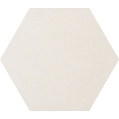 Daltile Bee Hive 24" x 20" Hexagon White
