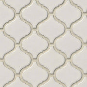 MS International Decorative Mosaic 12" x 12" Arabesque Bianco