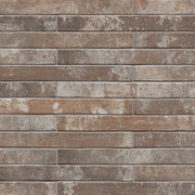 MS International Brickstone 2" x 18" Brick Matte Rustique Red