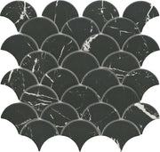 Emser Elegan 11" x 12" Shell Mosaic Matte Nero