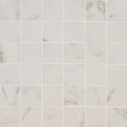MS International Regallo 2" x 2" Mosaic Matte Calacatta Isla