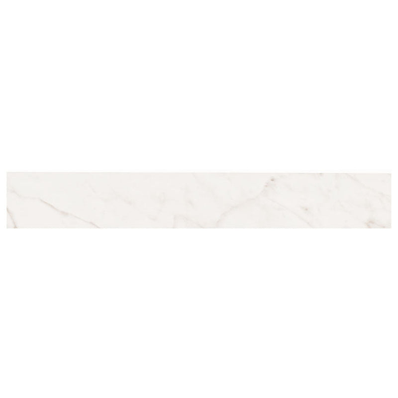 MS International Kaya 3" x 24" Bullnose Matte Calacatta Lucca