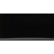 Emser Catch 3" x 6" Bullnose Glossy Black 