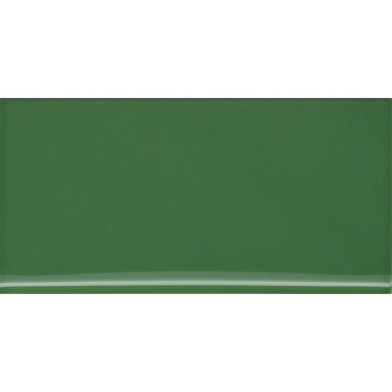 Emser Catch 3" x 6" Bullnose Glossy Clover 
