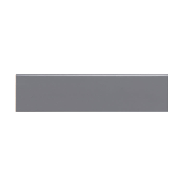 Emser Catch 4" x 16" 4" Bullnose Glossy Silicon 