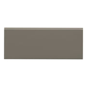 Emser Catch 4" x 10" Bullnose Matte Taupe 