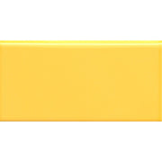 Emser Catch 3" x 6" Bullnose Glossy Yellow 