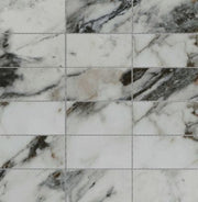 Emser Parkview 12" X 12" Stack Mosaic 2" X 6" Polished Astral