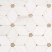 MS International Decorative Mosaic 12" x 12" Geometric Cecily