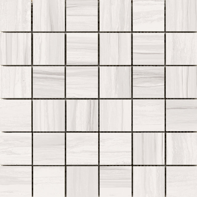Emser Ciudad 12" x 12" Mosaic 2" x 2" Ash