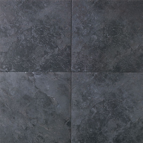 Daltile Continental Slate 12" x 12" Square Matte Asian Black
