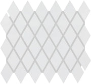 Daltile Color Wheel Retro 2" x 3" Harlequin Mosaic 12" x 13" Glossy Arctic White