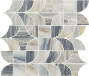 Daltile Gamma 14" x 16" Patchwork Mosaic Azure