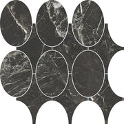 Marazzi Savoir 14" x 14" Mixed Mosaic Noir