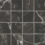 Marazzi Savoir 12" x 12" Straight Joint Mosaic 3" x 3" Noir