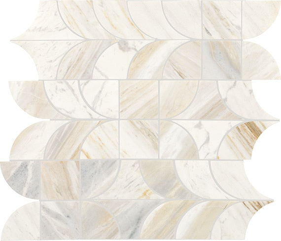 Daltile Gamma 14" x 16" Patchwork Mosaic Bella