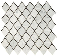 Carrara White/Black Ant Mirror