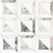 Daltile Gamma 12" x 12" Window Mosaic Illusive Blend