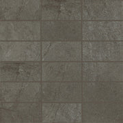 Daltile Prime 2" x 4" Straight Joint Mosaic 12" x 12" Charcoal
