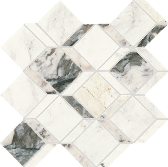 Daltile Gamma 12" x 12" Balance XL Mosaic Illusive