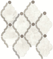 Daltile Decorative Accents 11" x 13" Baroque Mosaic Stormy Mist Blend D