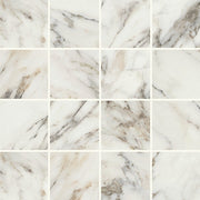 Marazzi Savoir 12" x 12" Straight Joint Mosaic 3" x 3" Cafe