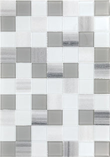 Marmara & Glass / Straight Stack 2 X 2 Inch