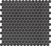 Marazzi Inyo 13" x 11" Penny Rounds Microban Mosaic Ink