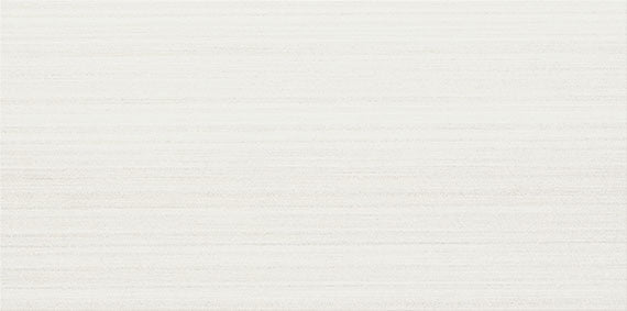 Daltile Fabric Art 12" x 24" Modern Linear White